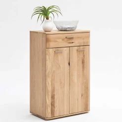 Wohnen Flurmöbel Set in Eiche Bianco - Mabasa (fünfteilig)