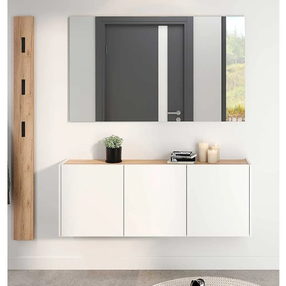 Wohnen Flurmöbel Set in modernem Design - Cuyano (dreiteilig)