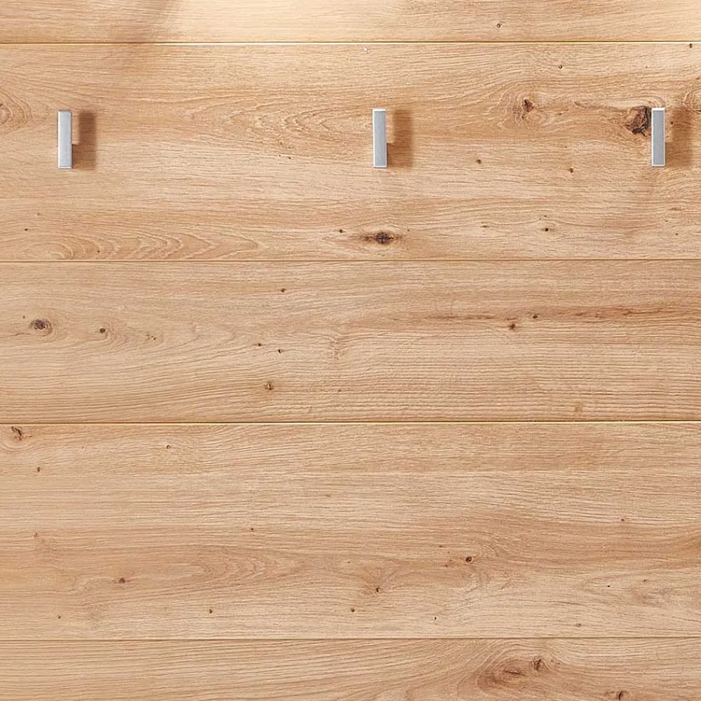 Wohnen Flurmöbel Set in Weiß & Wildeiche - Symbrosia (fünfteilig)