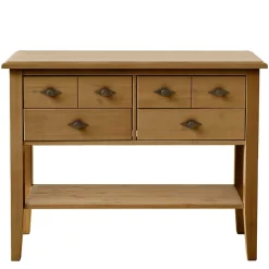 Wohnen Flurmöbel Set Piatra aus Kiefer Massivholz (zweiteilig)