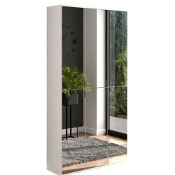 Wohnen Garderobenschränke*Flurschränke mit Spiegelfronten - Ejulia (zweiteilig)