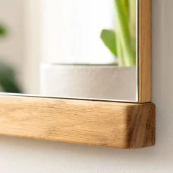 Wohnen Spiegel|Flurspiegel*Flurspiegel aus Balkeneiche Massivholz - Robats