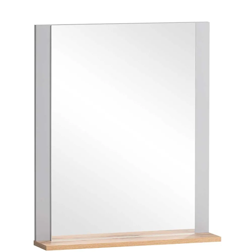 Wohnen Spiegel|Flurspiegel*Flurspiegel in Platingrau & Eiche - Benja
