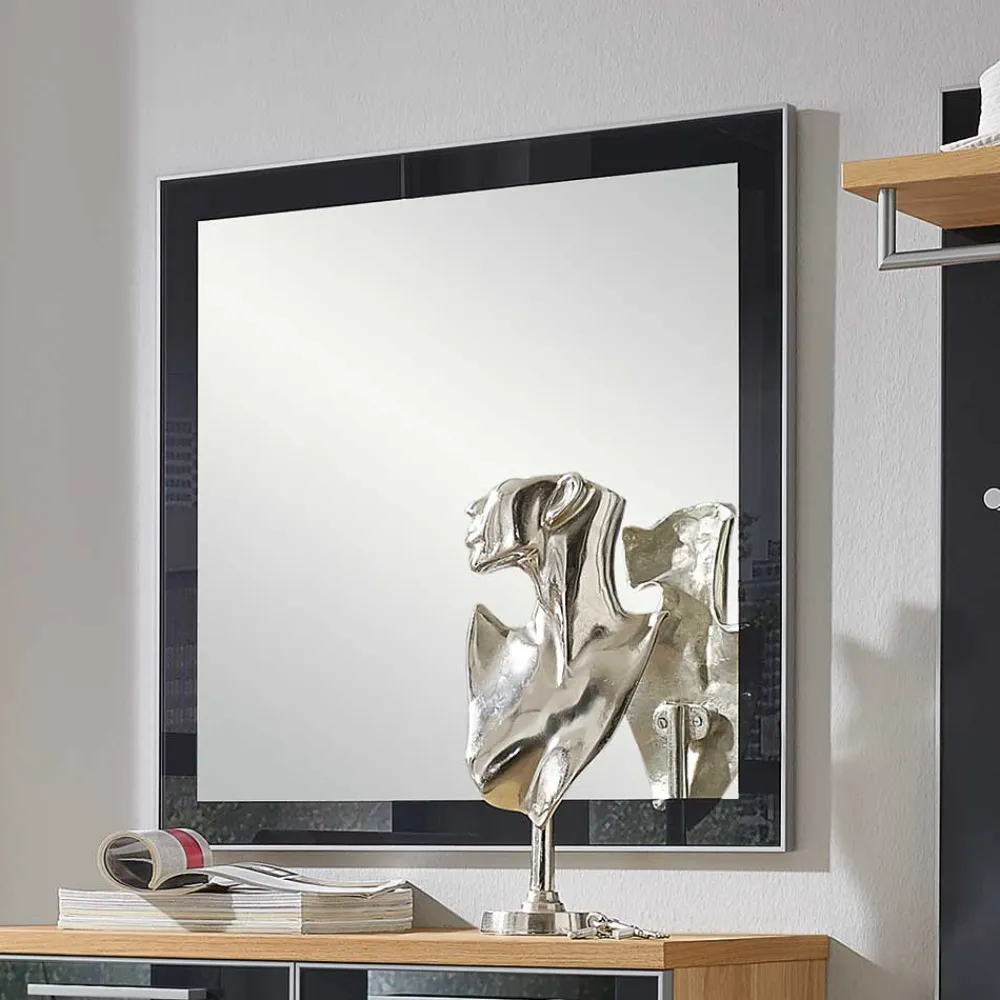 Wohnen Flurspiegel Liotra in Anthrazit