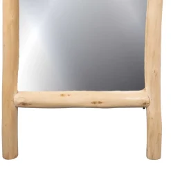 Wohnen Flurspiegel mit Eukalyptusholz Rahmen - Navua