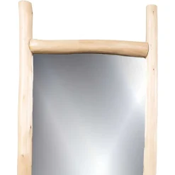 Wohnen Flurspiegel mit Eukalyptusholz Rahmen - Navua