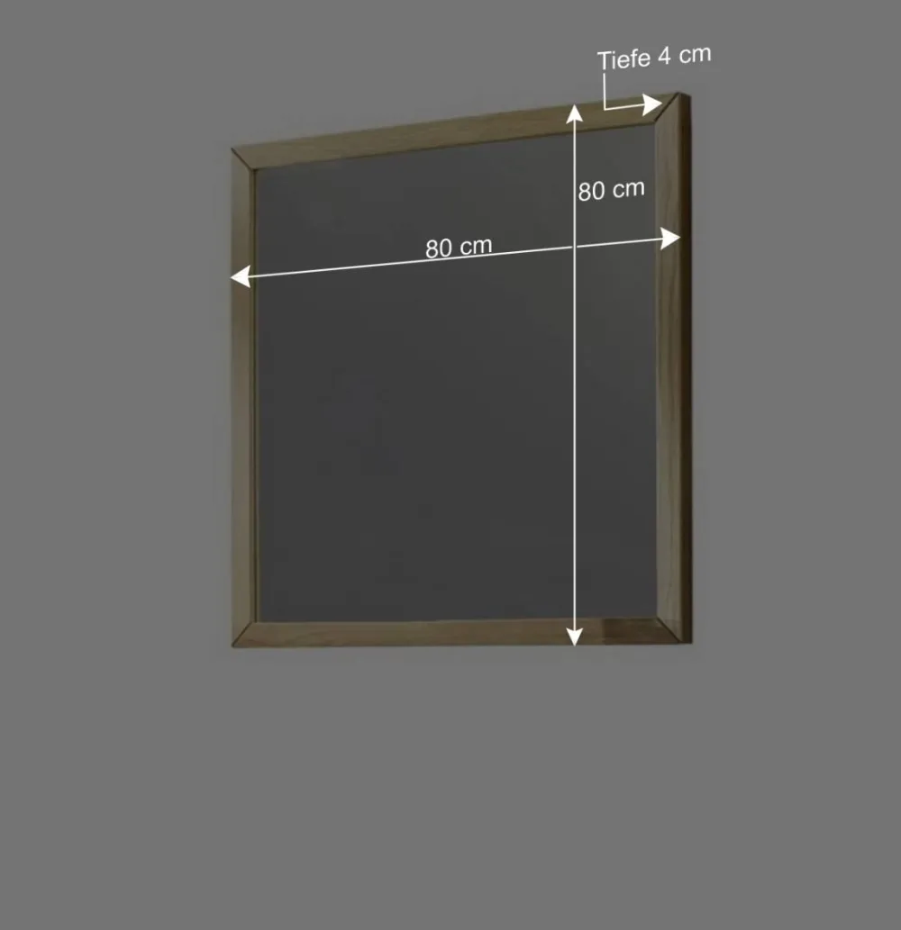 Wohnen Spiegel|Flurspiegel*Flurspiegel Natrius aus Wildeiche Massivholz