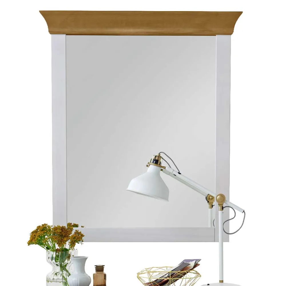 Wohnen Flurspiegel Sibiuta in Weiß