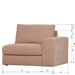 Wohnen Sofas|Sofa*Fünf Couchelemente - modulare Wohnlandschaft - Iliana
