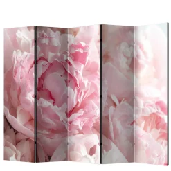 Wohnen Paravents|Wohnzimmer-Regale*Foto Paravent Close Up Rosen in Rosa - Soms