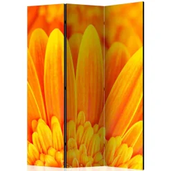 Wohnen Wohnzimmer-Regale|Paravents*Foto Paravent Gelbe Gerbera Close Up - Apulco