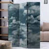 Wohnen Paravents|Wohnzimmer-Regale*Foto Paravent Himmel voller Wolken - Solcian
