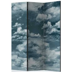 Wohnen Paravents|Wohnzimmer-Regale*Foto Paravent Himmel voller Wolken - Solcian