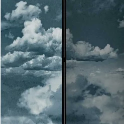 Wohnen Paravents|Wohnzimmer-Regale*Foto Paravent Himmel voller Wolken - Solcian