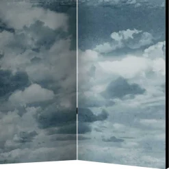 Wohnen Paravents|Wohnzimmer-Regale*Foto Paravent Himmel voller Wolken - Solcian