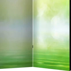 Wohnen Foto Paravent mit Bambus & Wasser Motiv - Enyi