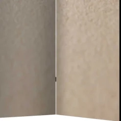 Wohnen Asiatische Möbel*Foto Paravent mit Zen Motiv in Beige - Lasha