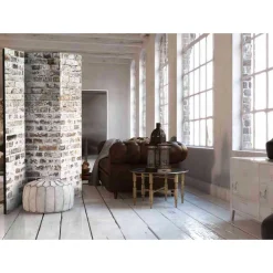 Wohnen Paravents|Wohnzimmer-Regale*Foto Paravent Vintage Ziegelwand - Nena