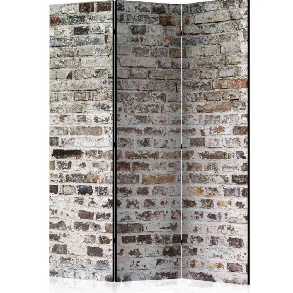 Wohnen Paravents|Wohnzimmer-Regale*Foto Paravent Vintage Ziegelwand - Nena