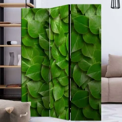 Wohnen Paravents*Foto Print Paravent mit Motiv Blätter - Latemar