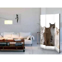 Wohnen Kinder-Paravents*Fotodruck Paravent mit Katzen - Tresena
