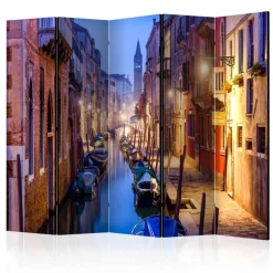 Wohnen Fotodruck Trennwand Venedig am Abend - Ladion