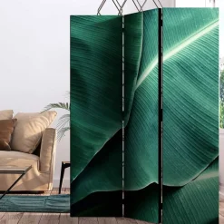 Wohnen Paravents*Fotomotiv Paravent mit Close Up Bananenblätter - Yanicol