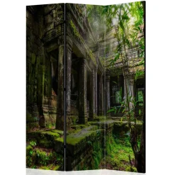 Wohnen Wohnzimmer-Regale|Paravents*Foto-Paravent Preah Khan Temple Kambodscha - Fieno