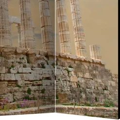 Wohnen Fotoprint Paravent mit Motiv aus der Antike - Jector