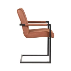 Wohnen Freischwinger Armlehnenstuhl für den Esstisch - Atria