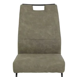 Wohnen Küchenstühle|Esszimmerstühle*Freischwinger Swingstuhl in Schlamm - Dastrata (Set)