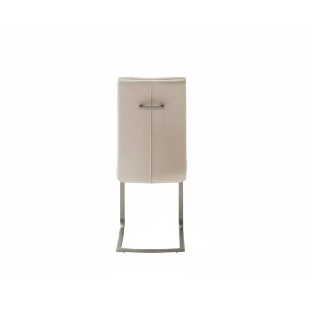 Wohnen Wohnzimmerstühle*Freischwinger-Polsterstühle in Creme - Sevilaca (4er Set)