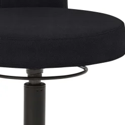 Wohnen Bürostühle*Funktioneller Arbeitshocker mit Lehne & Drehgestell - Kenzy