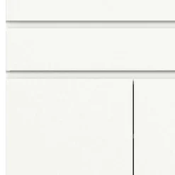 Wohnen Graue Möbel|Weiße Möbel*Funktioneller Schuhschrank mit zwei Türen & Klappe - Suad