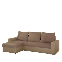 Wohnen Schlafsofas*Funktionscouch in hellem und dunklem Beige - Negro