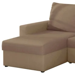 Wohnen Schlafsofas*Funktionscouch in hellem und dunklem Beige - Negro