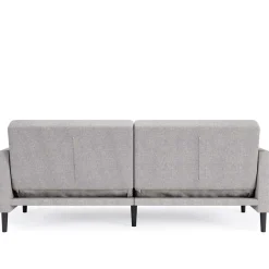 Wohnen Betten|Betten*Funktionscouch in Hellgrau und Schwarz - Logion