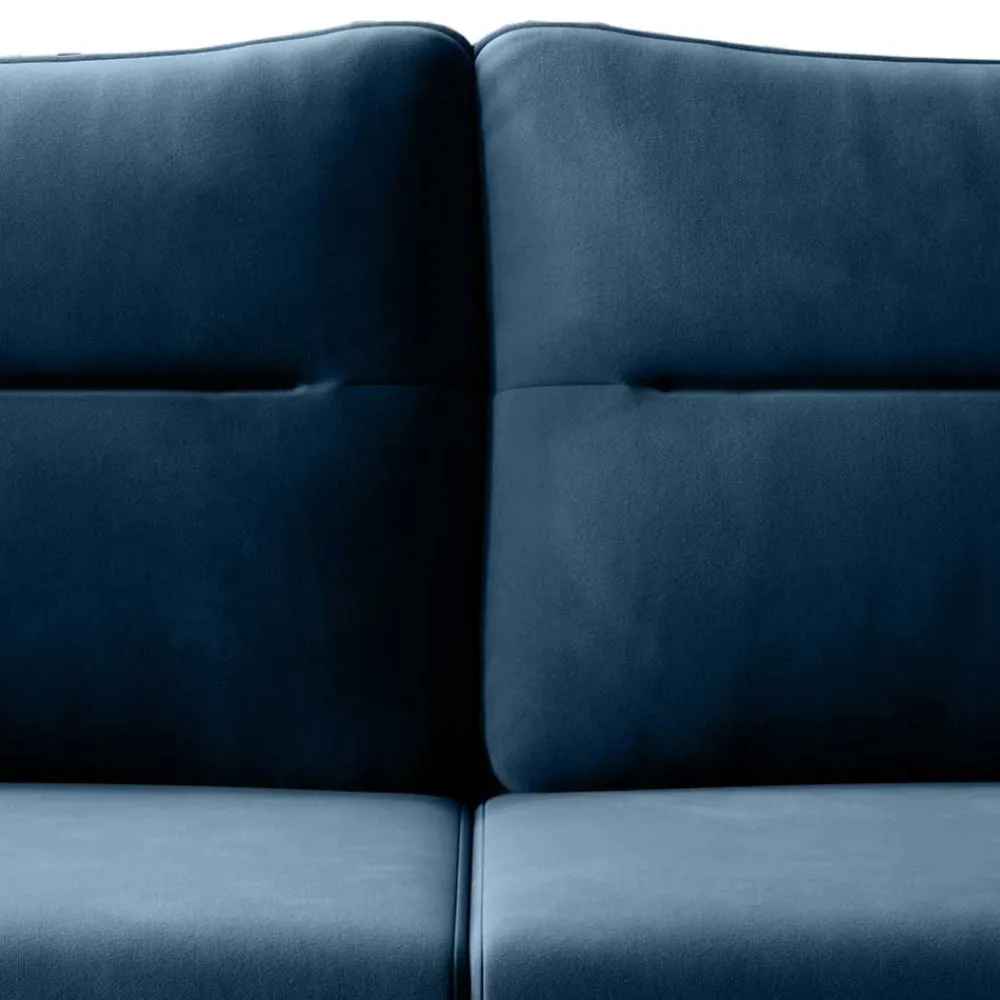 Wohnen Funktionssofa in Dunkelblau Stoff - Berenice