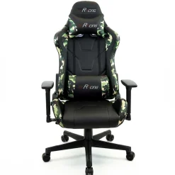 Wohnen Gamer Drehstuhl in Schwarz & Camouflage - Babeny