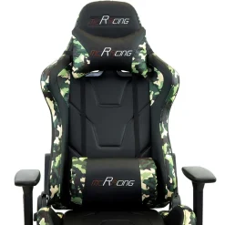 Wohnen Gamer Drehstuhl in Schwarz & Camouflage - Babeny