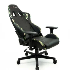 Wohnen Gamer Drehstuhl in Schwarz & Camouflage - Babeny