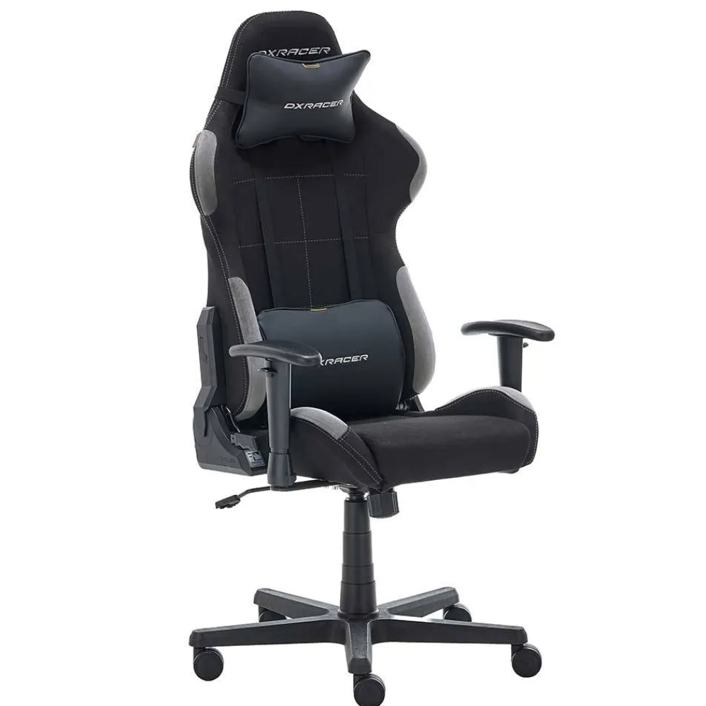 Wohnen Bürostühle*Gaming Chair in Schwarz Grau - Tannilo