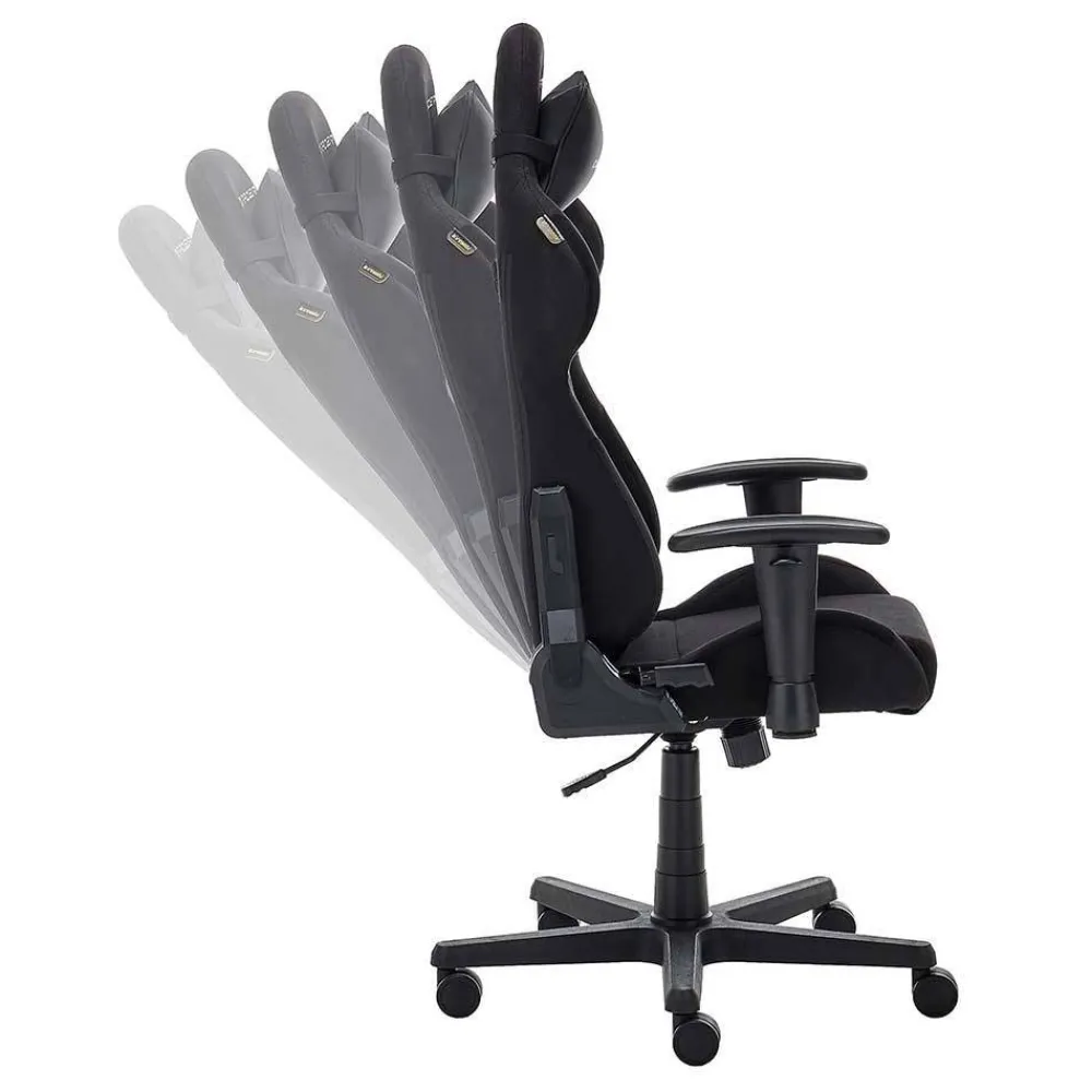 Wohnen Bürostühle*Gaming Chair in Schwarz Grau - Tannilo
