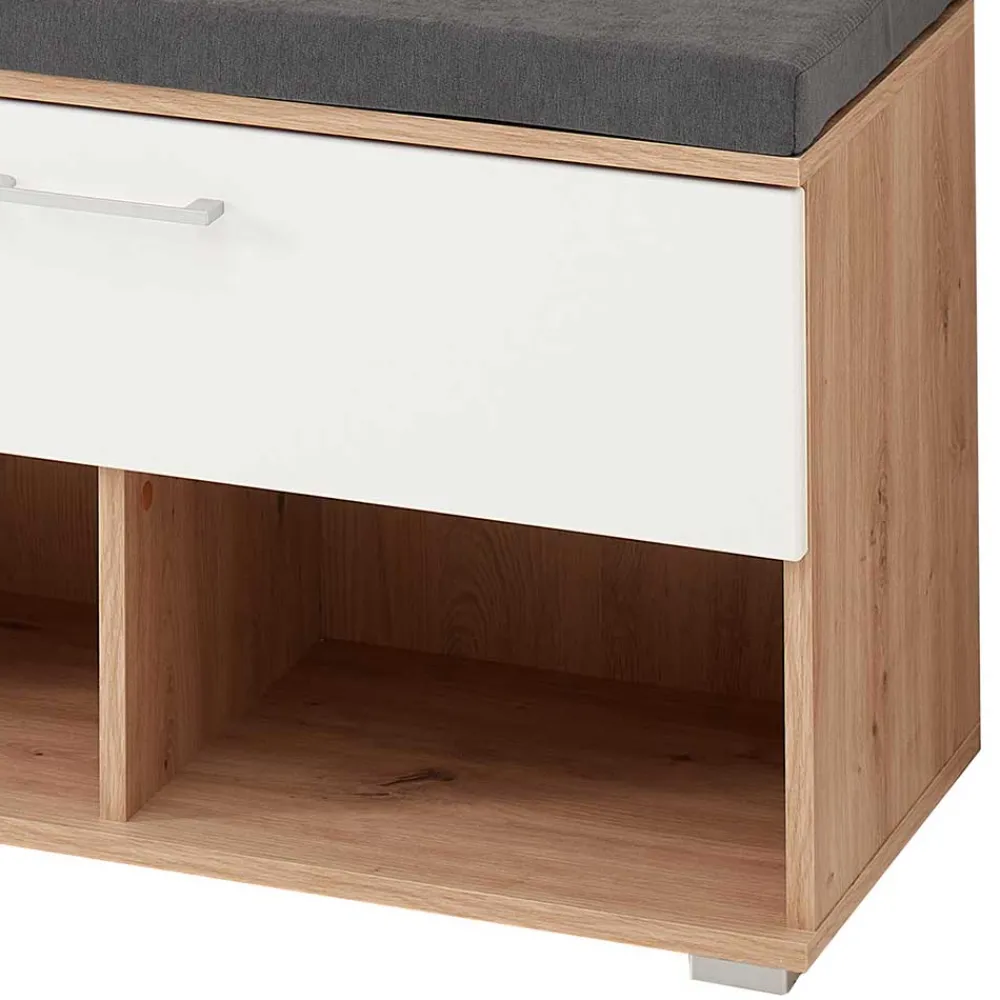 Wohnen Garderoben|Garderoben*Garderobe & Dielenbank Set - Cluster (zweiteilig)