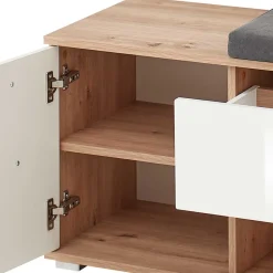 Wohnen Garderoben|Garderoben*Garderobe & Dielenbank Set - Cluster (zweiteilig)