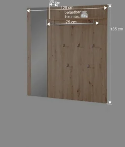 Wohnen Garderobe & Flurbank modern - Zelio (zweiteilig)