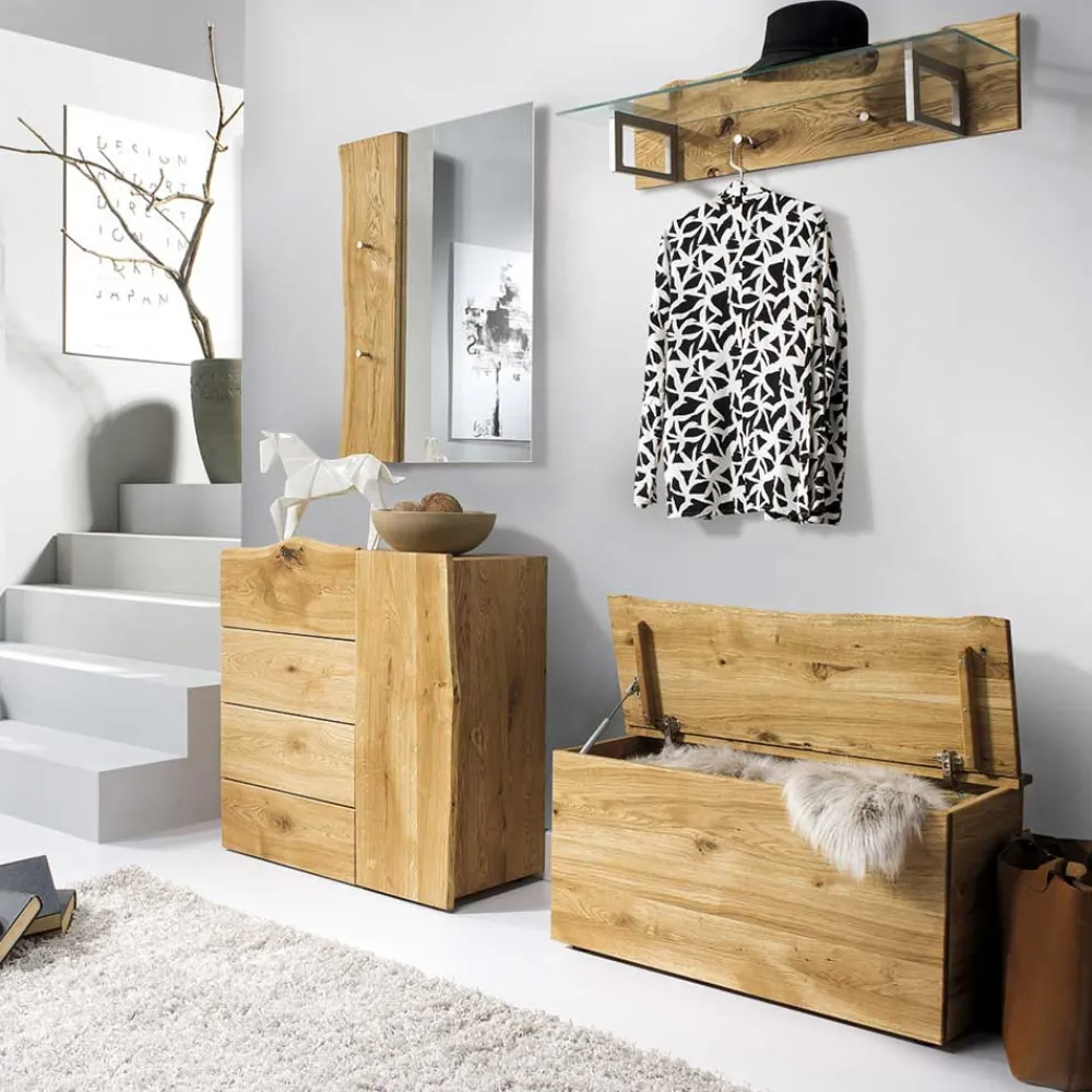 Wohnen Garderobe & Truhe & Kommode & Spiegel - Avidora (vierteilig)