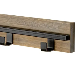 Wohnen Loft Möbel|Industrial Möbel*Garderobe aus Eiche & Stahl Schwarz - Dezadan