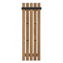 Wohnen Garderoben|Garderoben*Garderobe aus Eichenholz und Metall - Gangizo