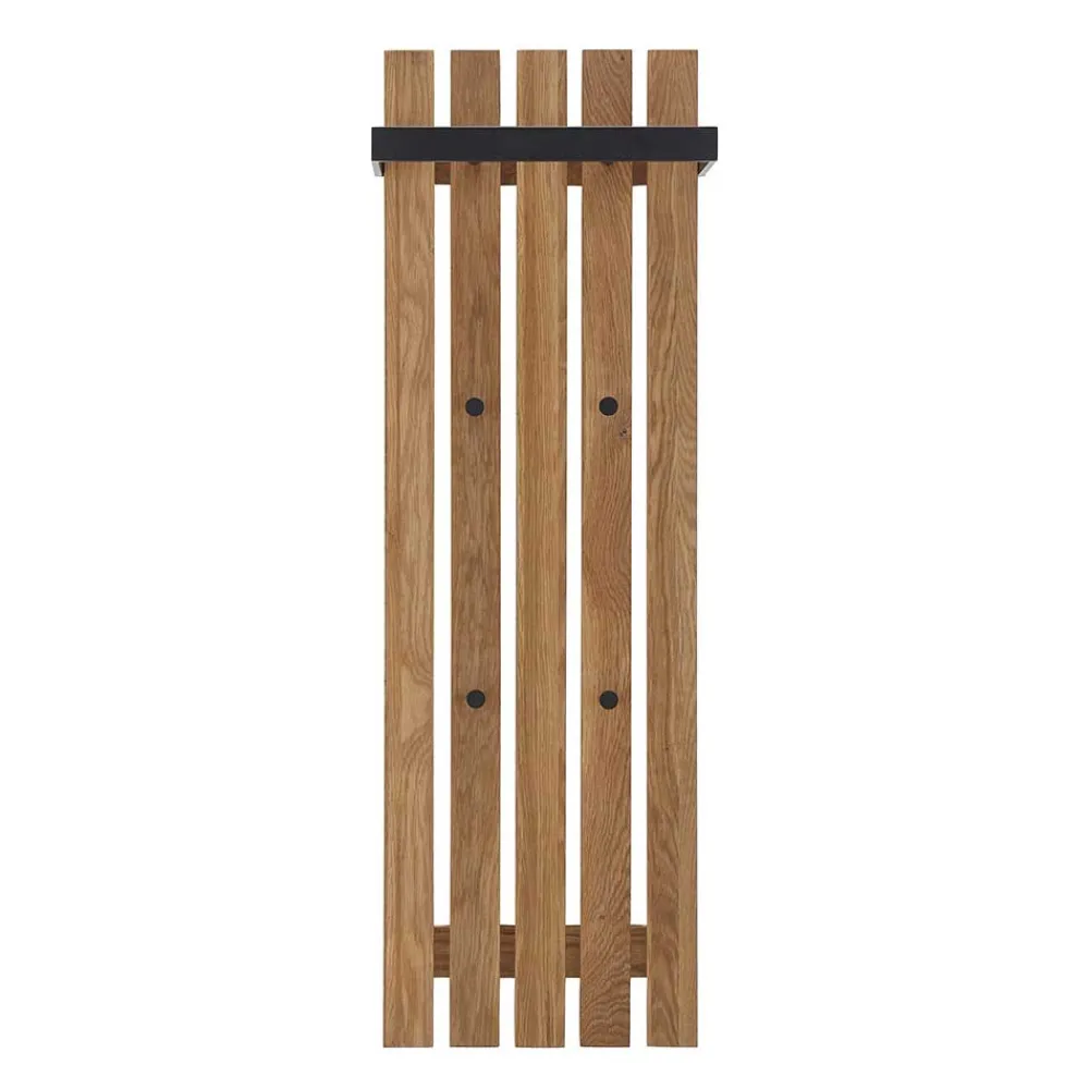 Wohnen Garderoben|Garderoben*Garderobe aus Eichenholz und Metall - Gangizo